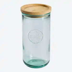 Vorratsglas mit Bambusdeckel, ca. 800 ml