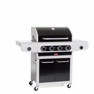 Gasgrill »Siesta 412 Black Edition«, 5 Brenner, Grillfläche 70 x 43 cm
