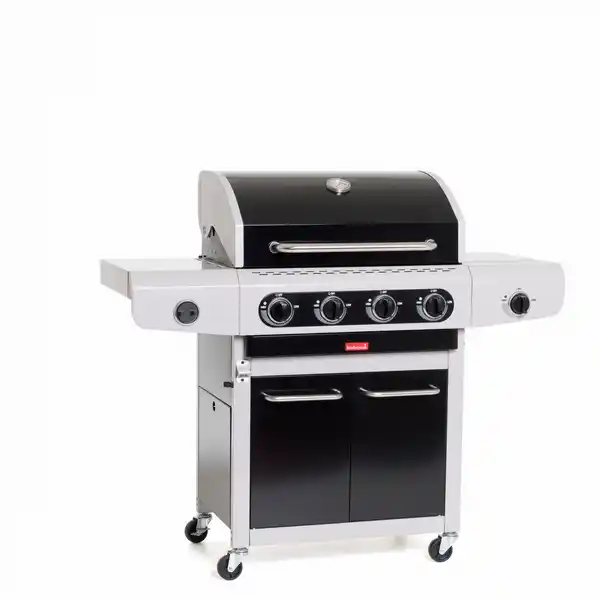 Bild 1 von Gasgrill »Siesta 412 Black Edition«, 5 Brenner, Grillfläche 70 x 43 cm