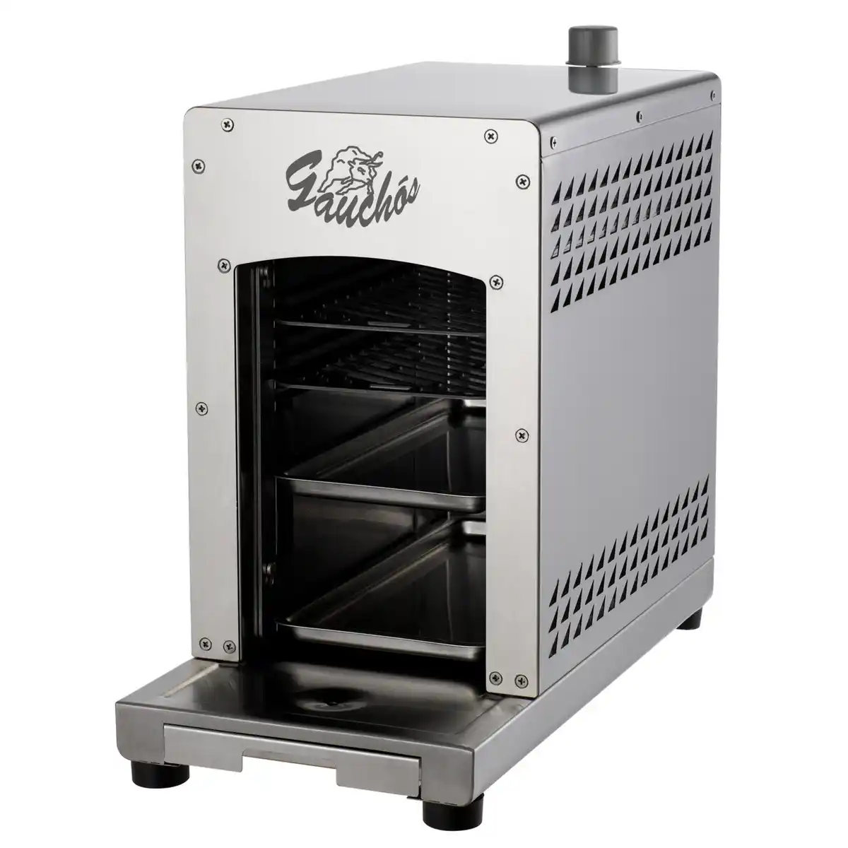 Bild 1 von Grill, 2 x Edelstahlrost, Grillfläche 15,4x31,5 cm