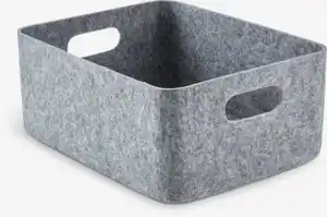 Korb JOSEF B25xL33xH14cm grau