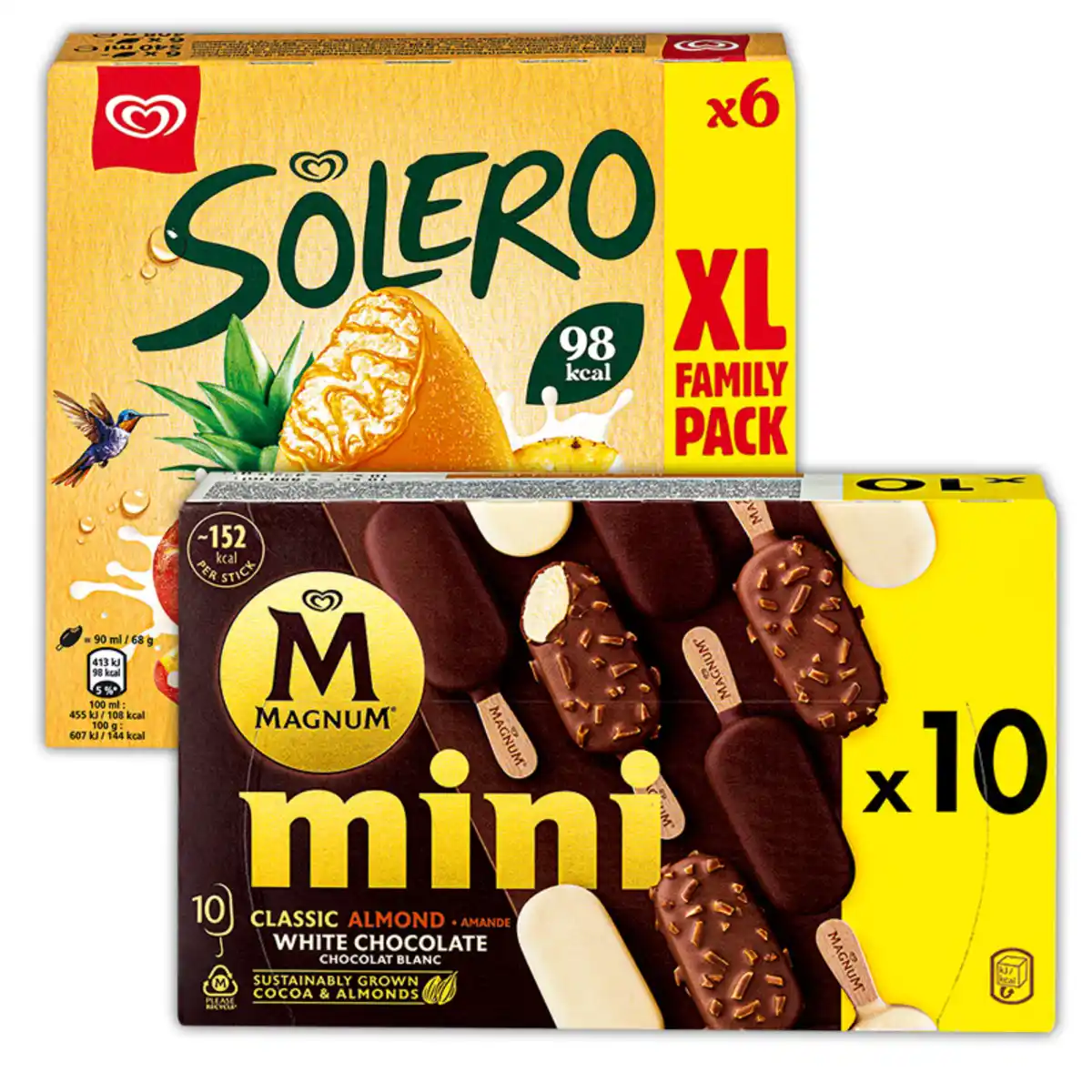 Bild 1 von Langnese Solero Exotic / Magnum Mini