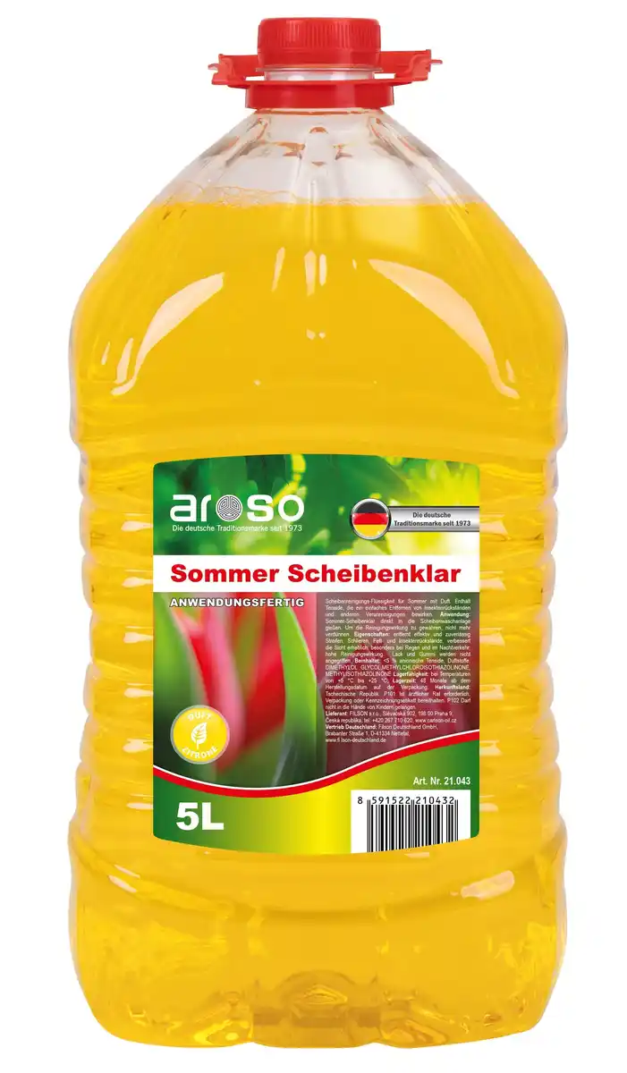 Bild 1 von aroso Scheibenreiniger Sommer Zitrone 5L