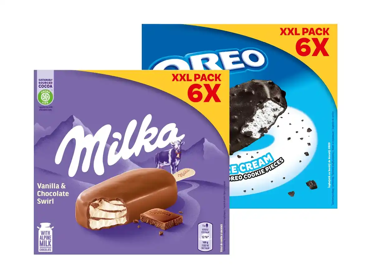 Bild 1 von Milka/Oreo/Daim Stieleis,  540 g