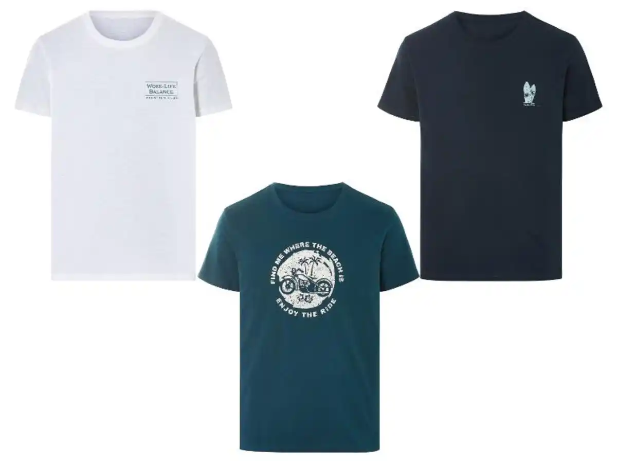 Bild 1 von LIVERGY® Herren T-Shirt, körpernah geschnitten