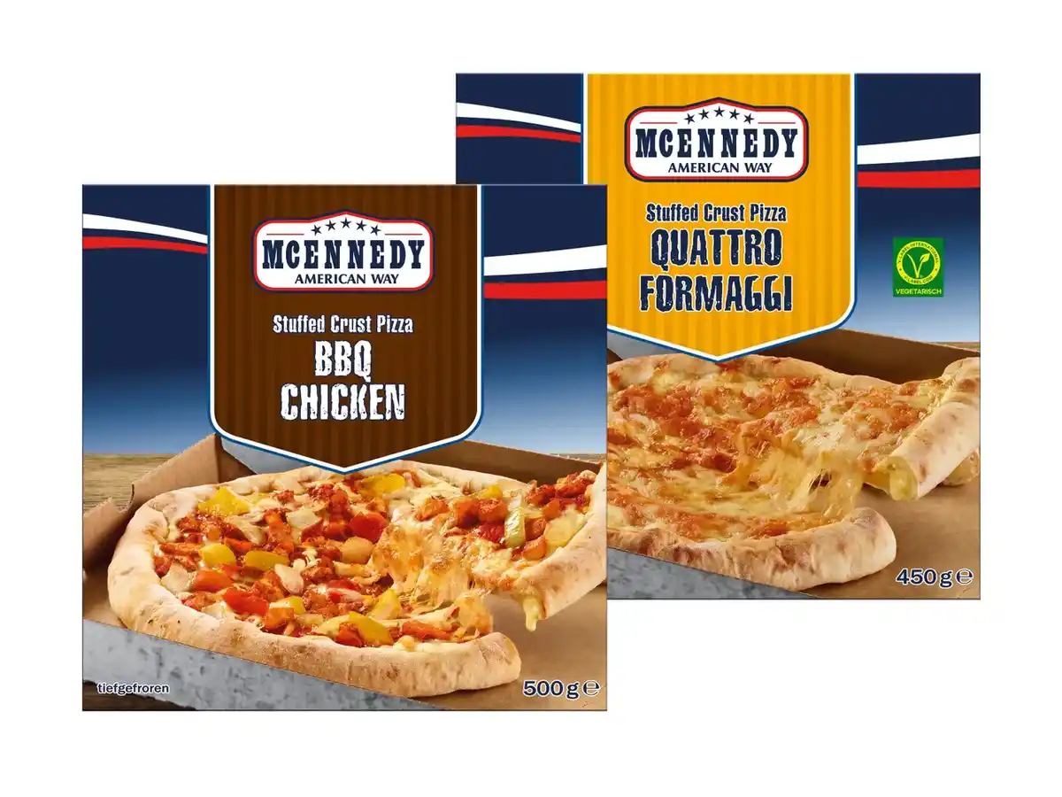 Bild 1 von McEnnedy Stuffed Crust Pizza