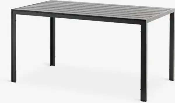 Bild 1 von Gartentisch JERSORE B80xL140 schwarz