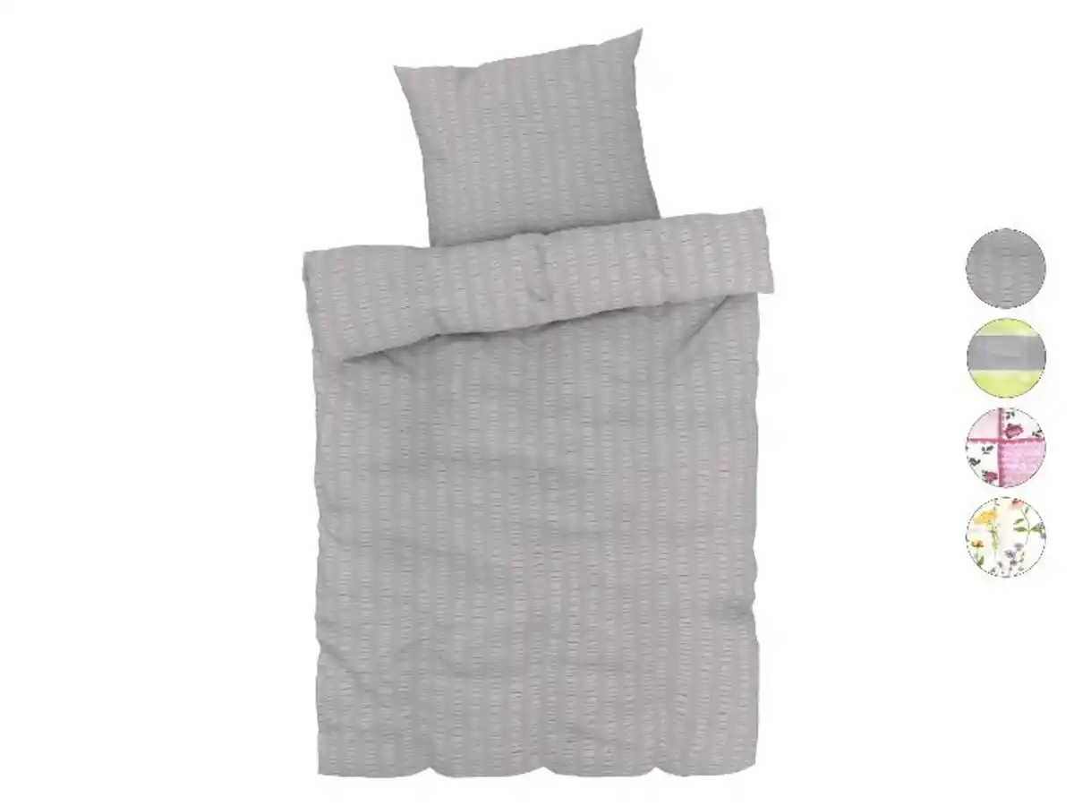 Bild 1 von LIVARNO home Seersucker-Bettwäsche, 135 x 200 cm