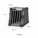 Bild 2 von Transportbox, M, 55x61x74 cm, graphit