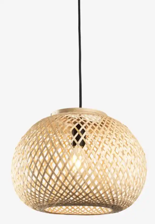 Bild 1 von Hängeleuchte SIGVARD Ø35xH26cm bambus