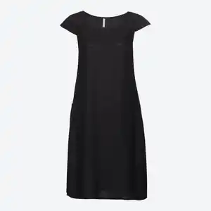 Damen-Kleid aus Leinen-Viskose-Mix
