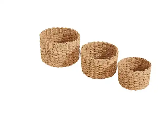 Bild 3 von LIVARNO home Aufbewahrungskörbe, 3er-Set