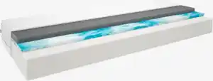 Schaummatratze 140x200 WELLPUR KVITA GF85 weiß