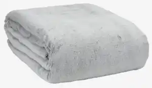 Fleecedecke KRATTFIOL 200x220 grau