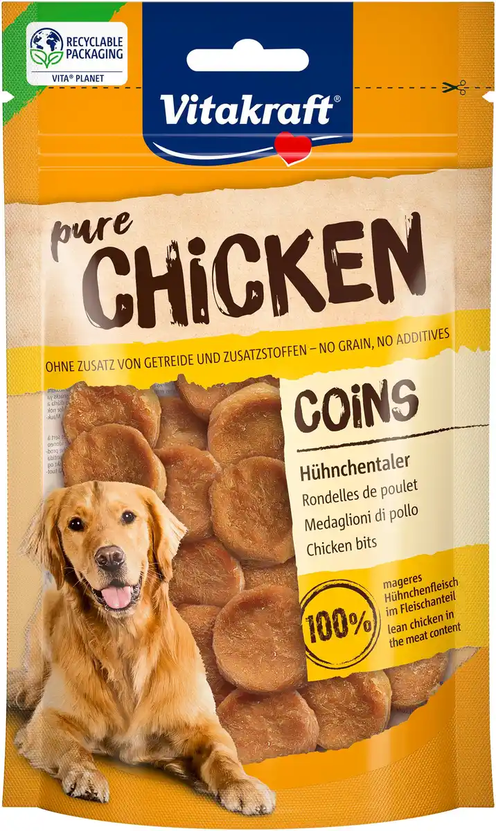 Bild 1 von Vitakraft CHICKEN Hühnchentaler 80 g
