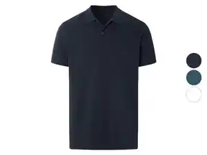 LIVERGY® Herren Poloshirt, mit Knopfleiste