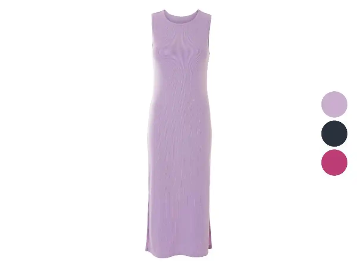 Bild 1 von esmara® Damen Geripptes Kleid, figurbetont geschnitten