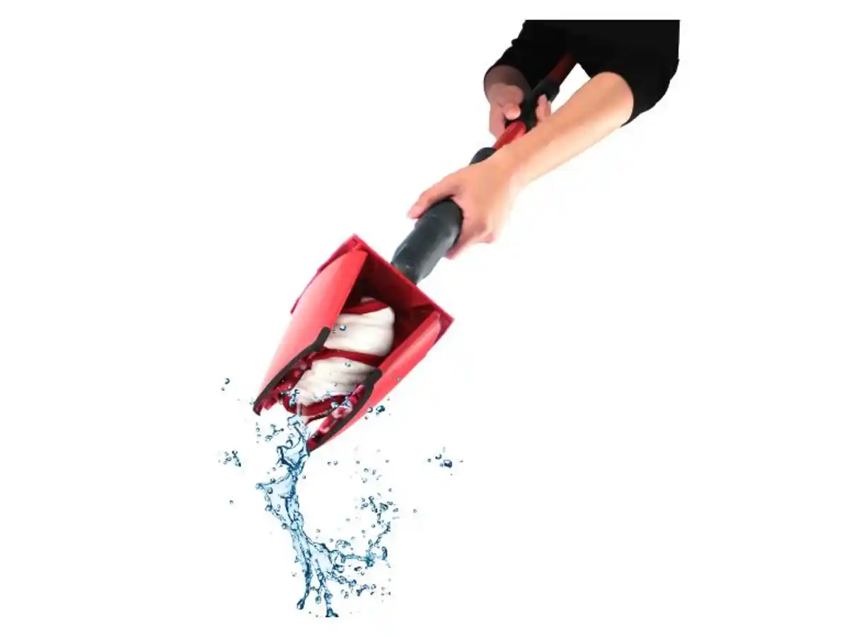 Bild 2 von Vileda Flachwischer System »Easy Twist«, mit eingebautem Auswringmechanismus