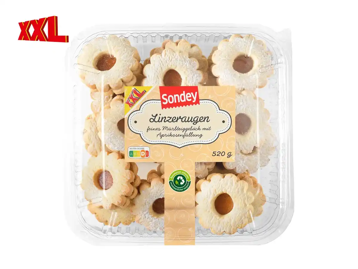 Bild 1 von Sondey Linzeraugen XXL,  520 g