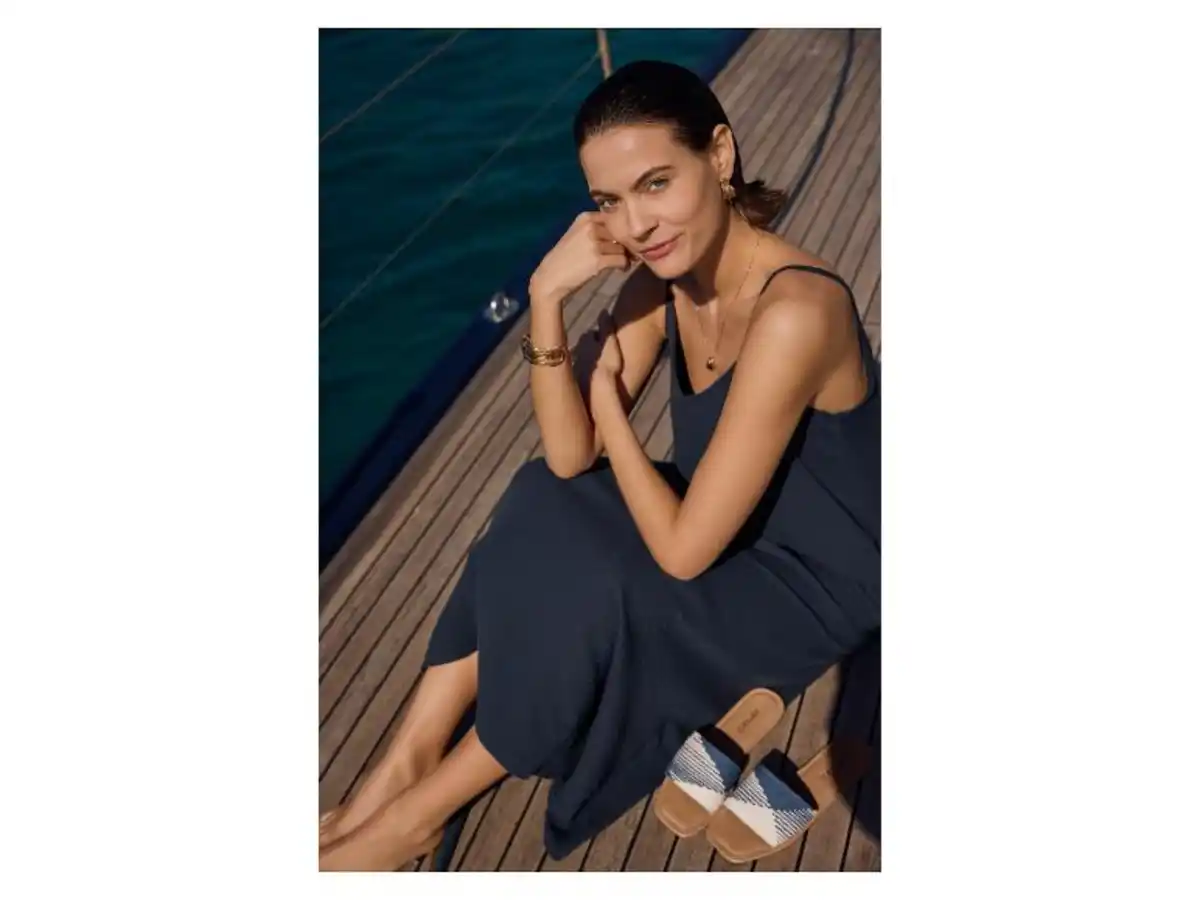 Bild 3 von esmara® Damen Musselinkleid, aus reiner Baumwolle