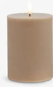 LED Stumpenkerze DANTE Ø8xH10cm