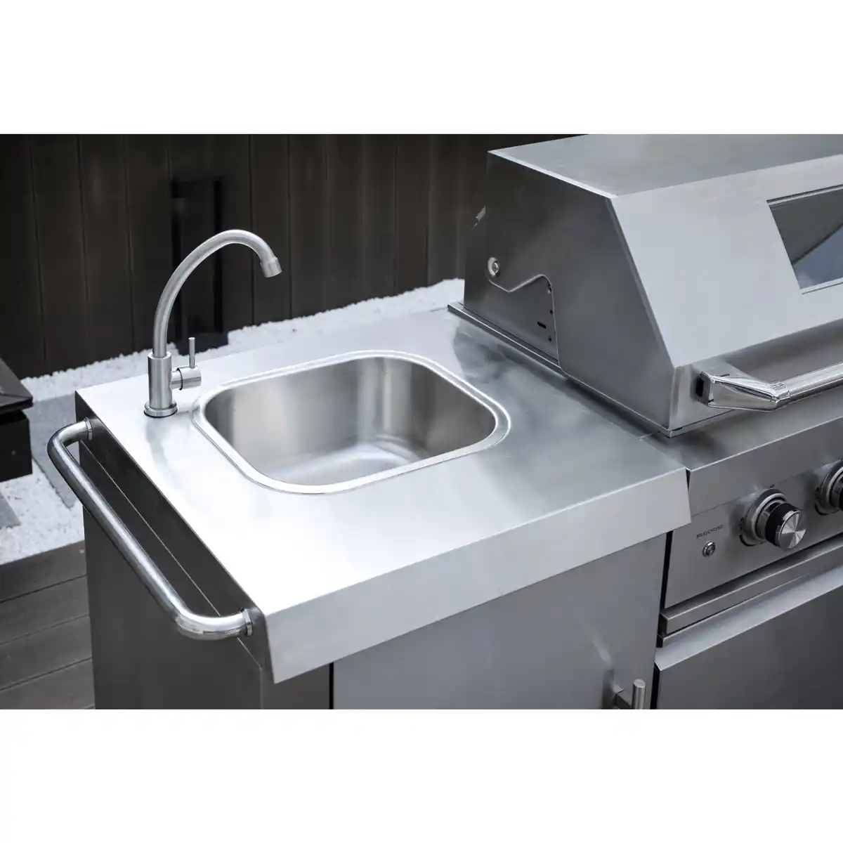 Bild 2 von Gasgrill »BlackTorch«, 4 Brenner, Grillfläche: 66 x 45,5 cm, Edelstahl