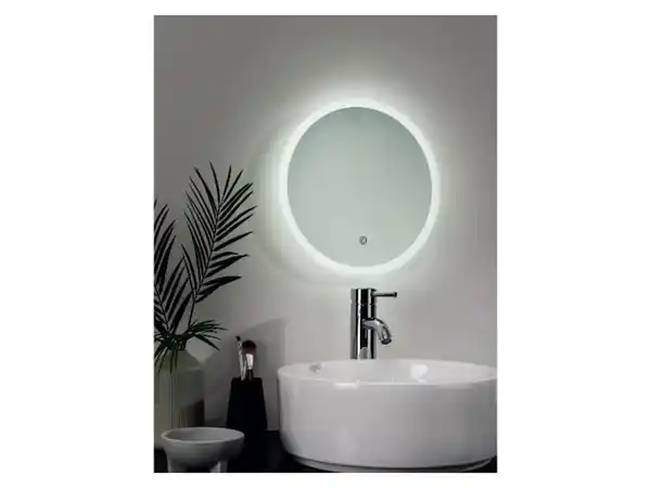 Bild 2 von LIVARNO home LED-Badspiegel, stufenloser Touchdimmer