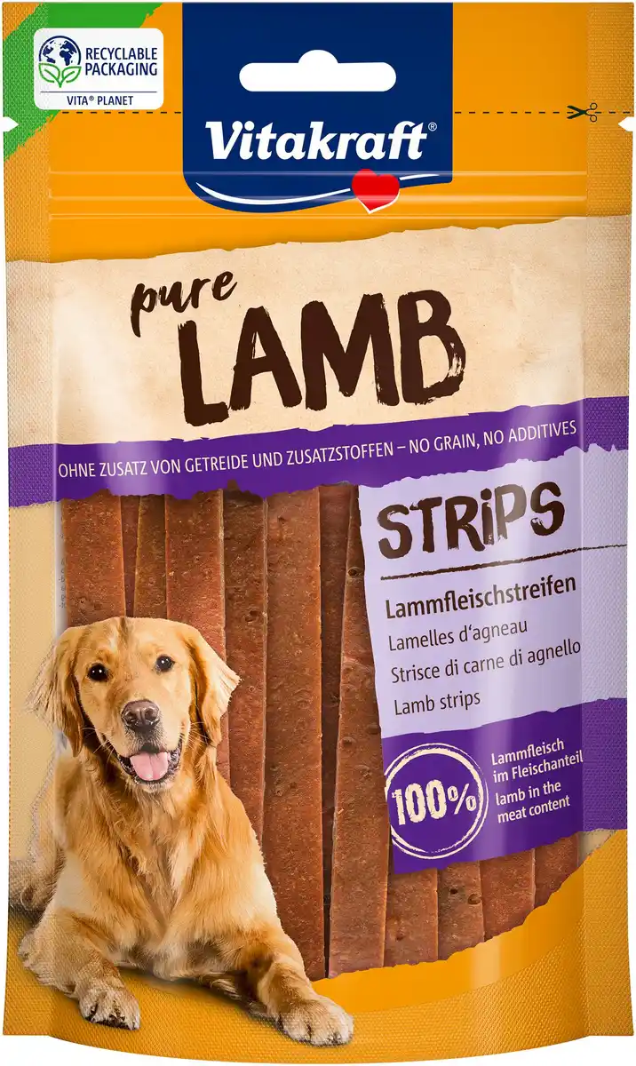 Bild 1 von Vitakraft LAMB Lammfleischstreifen 80 g