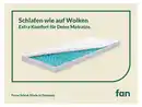 Bild 2 von f.a.n. Topper »BIG KOMFORT PLUS«, 7-Zonen Kaltschaum, mit Lüftungsband
