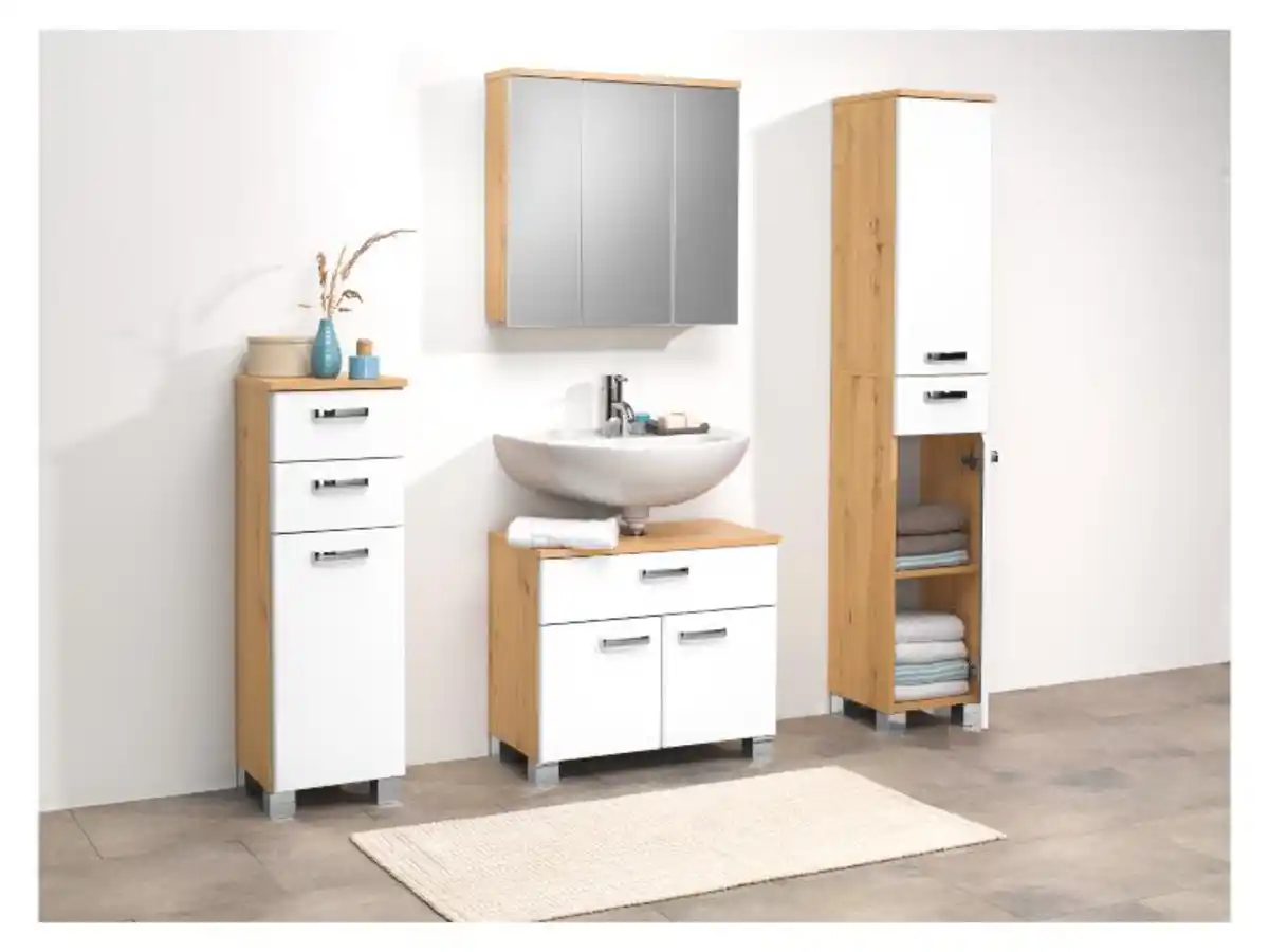 Bild 2 von LIVARNO home Spiegelschrank »Palermo«, Korpus-Eiche