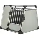 Bild 1 von Transportbox, L-XL, 94x75x88 cm, silber/hellgrau
