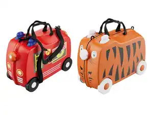 TOPMOVE® Reisekoffer für Kinder, mit Sitzfläche und Gurt