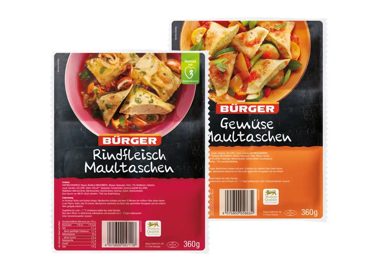 Bild 1 von Bürger Maultaschen