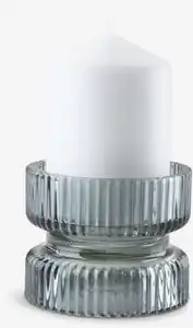 Kerzenhalter KAJ Ø9xH7cm Glas