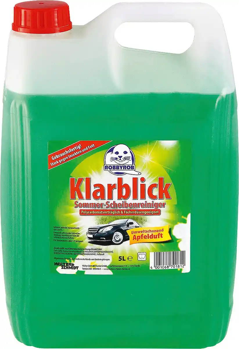 Bild 1 von Robbyrob Sommerscheibenreiniger Fertigmix Apfel 5 L