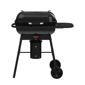 Holzkohlegrill, LxBxH: 105 x 64 x 110 cm, schwarz