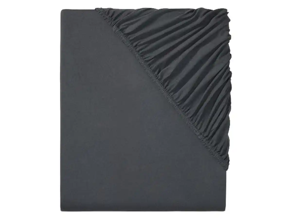 Bild 2 von LIVARNO home Jersey-Spannbettlaken, 90-100 x 200 x 25 cm