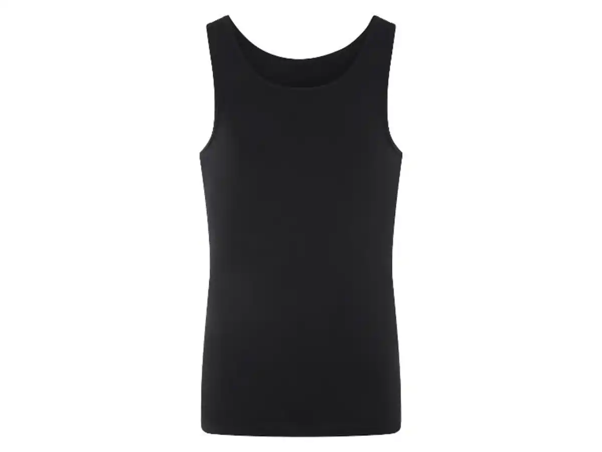 Bild 2 von LIVERGY® Herren Feinripp-Achselhemd, aus reiner Baumwolle