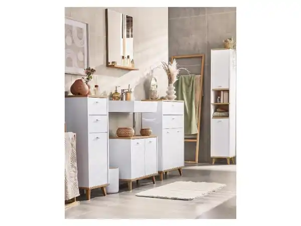 Bild 3 von LIVARNO home Wandspiegel »Corfu« mit praktischer Ablage