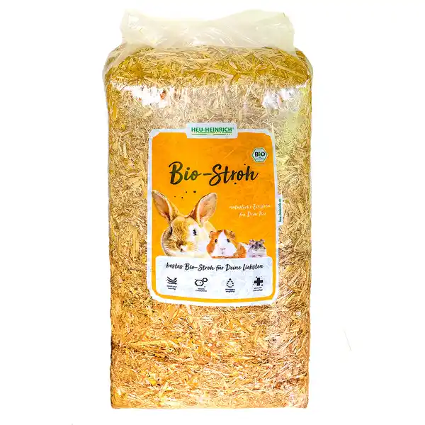 Bild 1 von Heu Heinrich Bio Stroh 8 kg