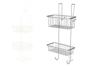 LIVARNO home Duschkorb, rostfrei Duschablage, rostfrei