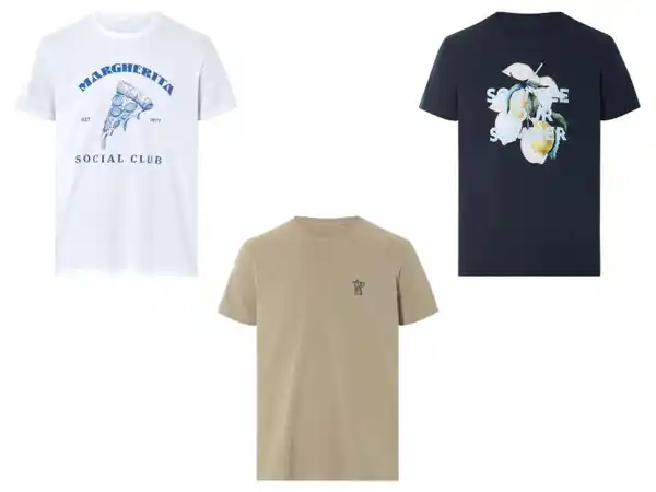Bild 1 von LIVERGY® Herren T-Shirt, mit Print
