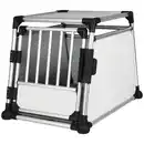 Bild 1 von Transportbox, M-L, 60x65x86 cm, hellgrau/silber