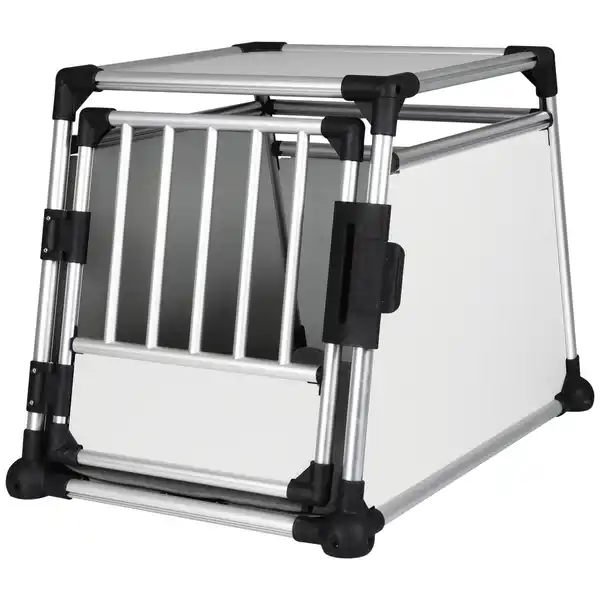 Bild 1 von Transportbox, M-L, 60x65x86 cm, hellgrau/silber