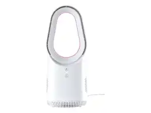 SILVERCREST® Rotorloser Tischventilator Mini mit LED