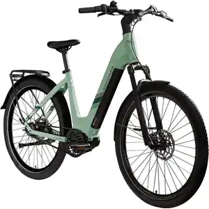 Zündapp E-Bike Trekking X850 Tiefeinsteiger 27,5 Zoll 7-Gang 550 Wh pastellgrün