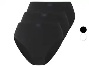 esmara® Damen Slips, 3 Stück, in modischer Ripp-Qualität