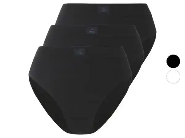 Bild 1 von esmara® Damen Slips, 3 Stück, in modischer Ripp-Qualität