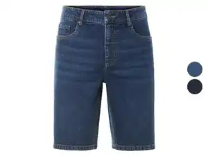 LIVERGY® Herren Jeansshorts, im 5-Pocket-Style