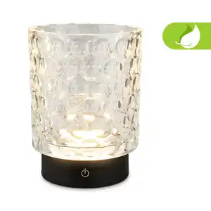 Briloner LED Akku-Tischleuchte Sunora weiß 15 cm warmweiß dimmbar